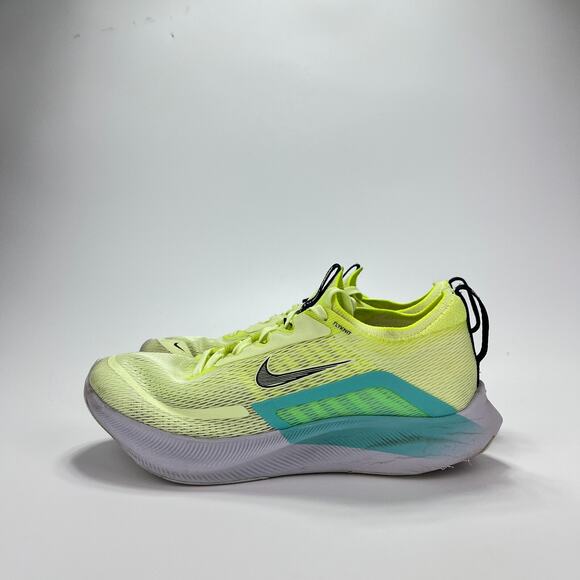 Nike Zoom Fly 4 Bright Yellow Athletic Running Shoes Sneakers Women's Size 9 - Picture 2 of 10